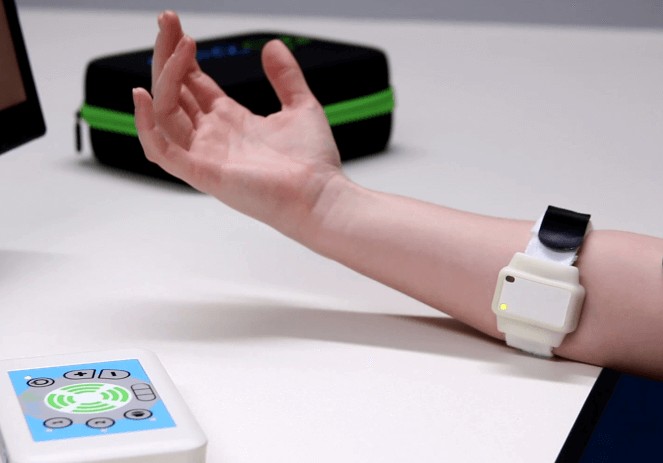 EMG Switch sensor on an arm